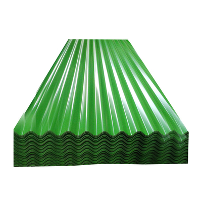 SPGC Malowane blachy stalowe faliste 3-8 ton powlekane kolorem ocynkowane