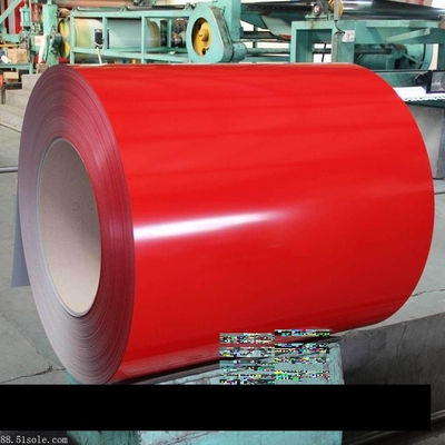 Cena producenta Cewka ze stali cynkowej powlekana kolorem, zapobiegająca odciskom palców Czerwona cewka ze stali cynkowo-aluminiowej Galvalume