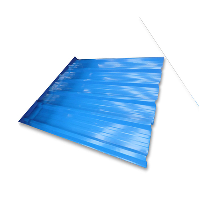 Niebieska blacha dachowa powlekana kolorem 0,6 m DX52D Ppgi Color Coated Sheets