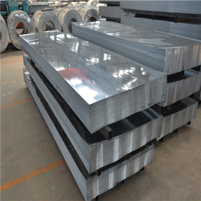 3-25 mikronów ocynkowana blacha falista 4x8 żelazny panel 610 mm