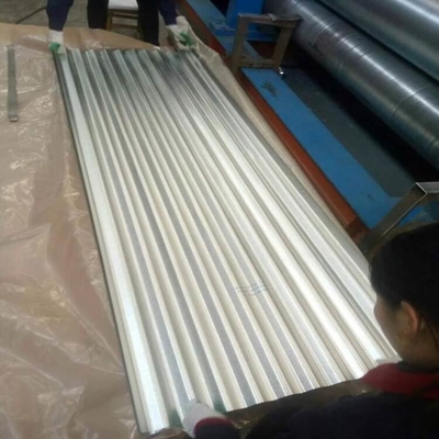 ISO14001 Blacha ze stali ocynkowanej falistej 508 mm Stalowa blacha dachowa PPGI