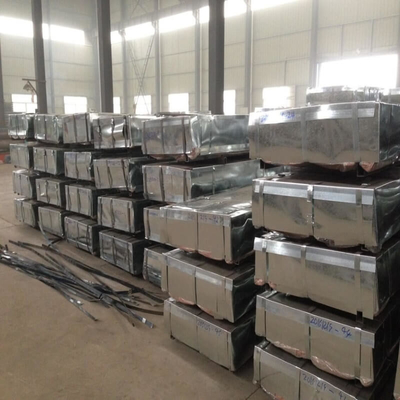 0,11-2,5 mm faliste blachy ocynkowane PPGI ISO9001 Galwanizowane panele dachowe