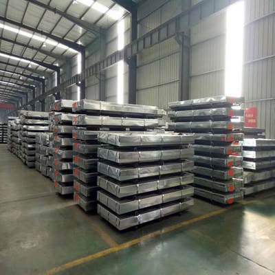 Q195 Ocynkowane blachy dachowe Ocynkowane panele faliste 1250 mm