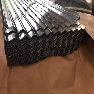 Q195 Ocynkowane blachy dachowe Ocynkowane panele faliste 1250 mm