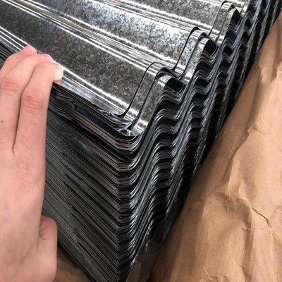 0,11-2,5 mm faliste blachy ocynkowane PPGI ISO9001 Galwanizowane panele dachowe