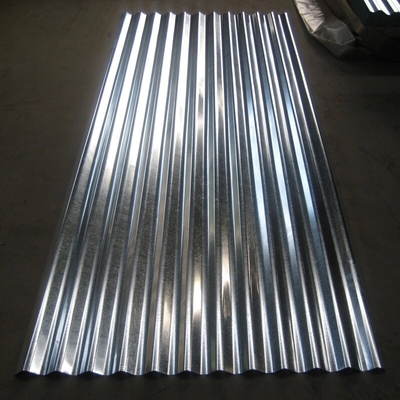 Ocynkowane blachy dachowe SGCH PPGI 10 stóp ISO9001 4x8 faliste panele stalowe