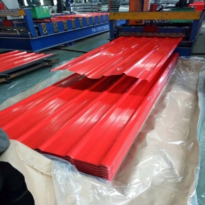0,125-2,5 mm faliste ocynkowane blachy dachowe GL