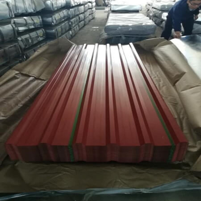 SGHC Blue Metal Sheet PPGI falista blacha dachowa
