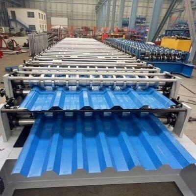 SGHC Blue Metal Sheet PPGI falista blacha dachowa