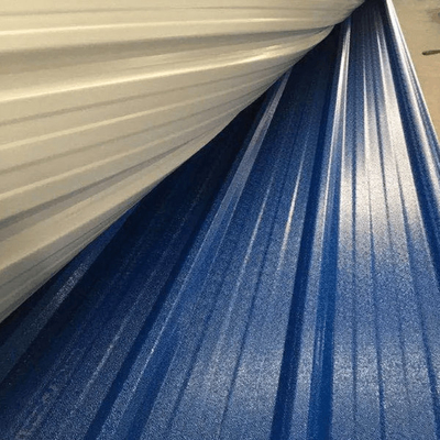 SPGC Malowane blachy stalowe faliste 3-8 ton powlekane kolorem ocynkowane