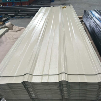 Ral Prepainted Falista blacha dachowa Zero Regular Spangle Hot Dipped Roofing