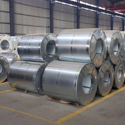 Lekko naoliwiona stalowa rolka Z600 Galvalume 610 mm w pełni twarda cewka alucynkowa