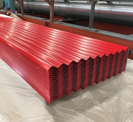 Blachy dachowe SGCC Red Metal BSI ISO 14001 Blacha stalowa powlekana kolorem