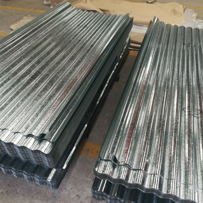 1250 mm faliste ocynkowane blachy dachowe z blachy falistej SGCH 18 Pokrycia dachowe z blachy falistej