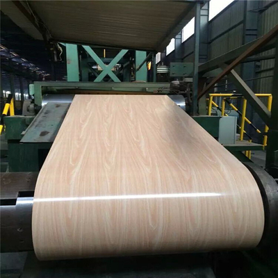 Blachy stalowe ocynkowane PPGI z 15-25um Top Side Coating Powlekana obróbka powierzchni