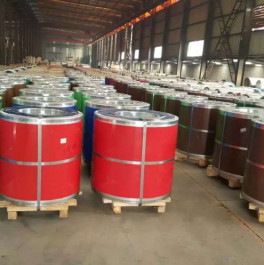 Materiał budowlany Walcowane na zimno Dx51d Z275 Galwanizowana powlekana cewka Ppgi Metalowa rolka żelazna