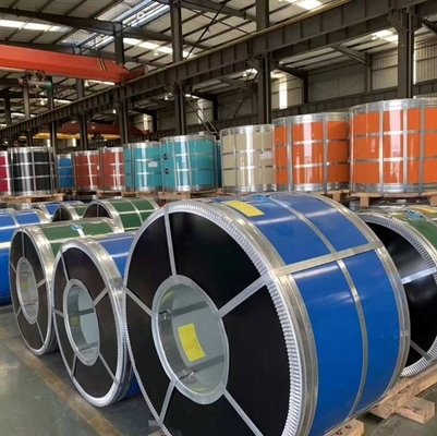 Cewki ze stali ocynkowanej w kolorze powlekanym 5-10um Powłoka tylna ID 508/610 mm
