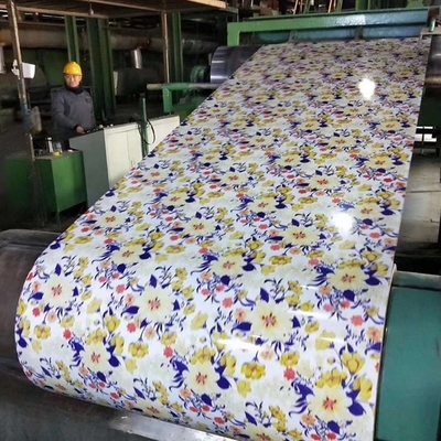 ASTM High Glossy PPGL Cewka SGS 8-35um Wstępnie pomalowana cewka Galvalume