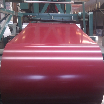 Cena producenta Cewka ze stali cynkowej powlekana kolorem, zapobiegająca odciskom palców Czerwona cewka ze stali cynkowo-aluminiowej Galvalume